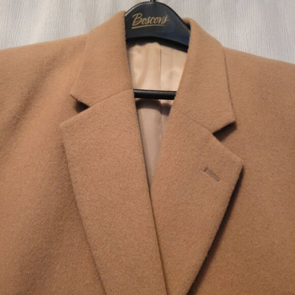 Gianfranco Ruffini Mens Camel Hair Blazer Size 44LG - Picture 3 of 10